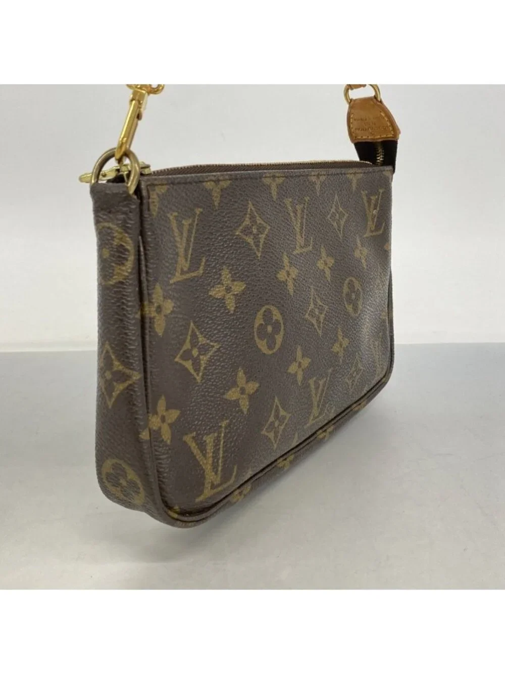 Louis Vuitton Pouch Monogram Pochette Soirle Brown